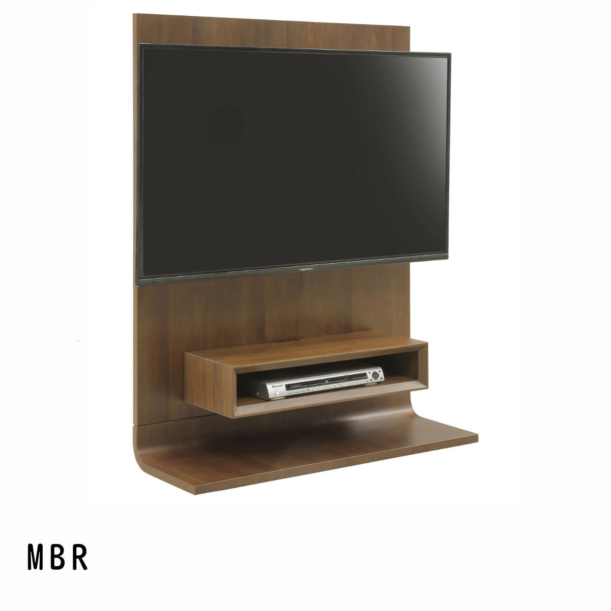 バルディック 省スペースの薄型テレビボード 天然木突板で落ち着いた